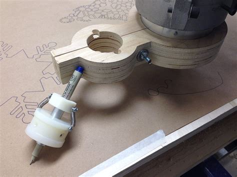 plotter pen bit for cnc machines|how to mechatronics pen plotter.